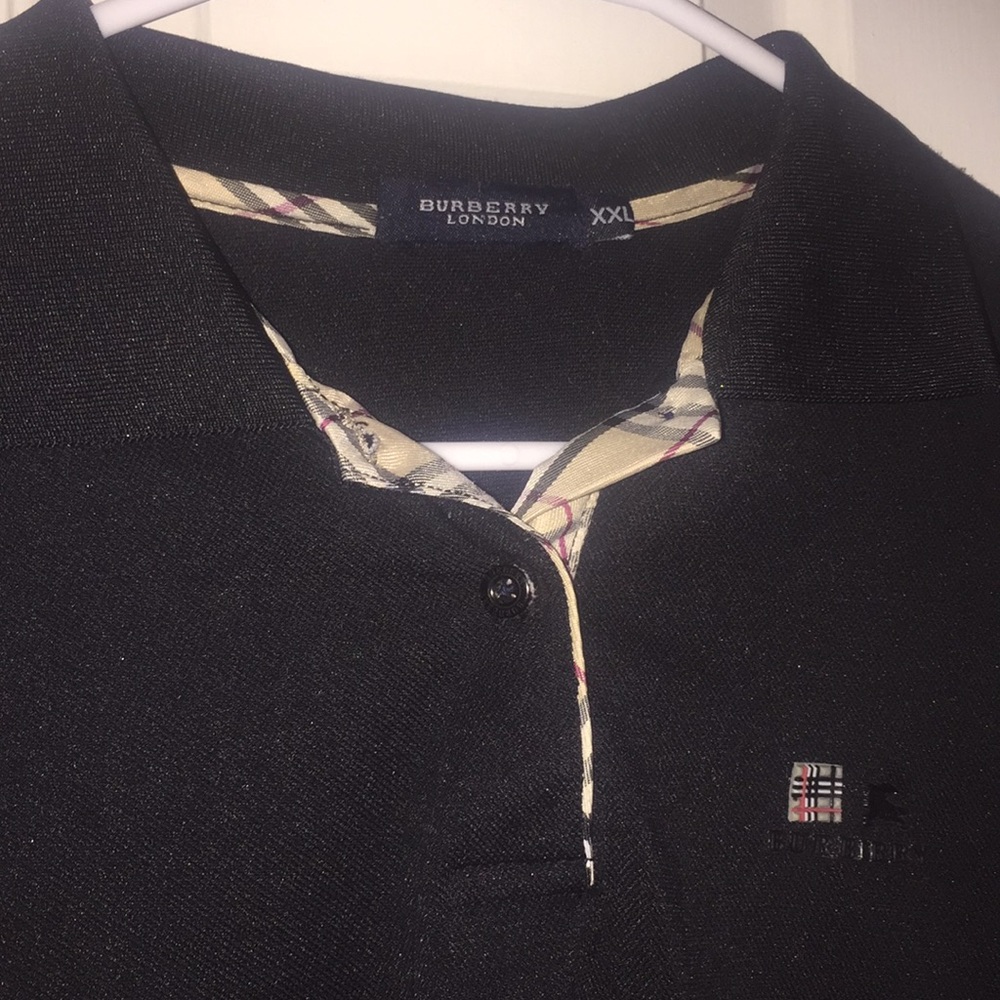 Women burberry polo shirt